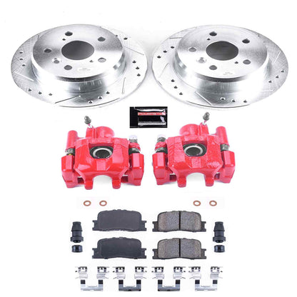 PowerStop Power Stop 02-03 Lexus ES300 Z23 Evolution Kit w/ Calipers - Rear KC2418