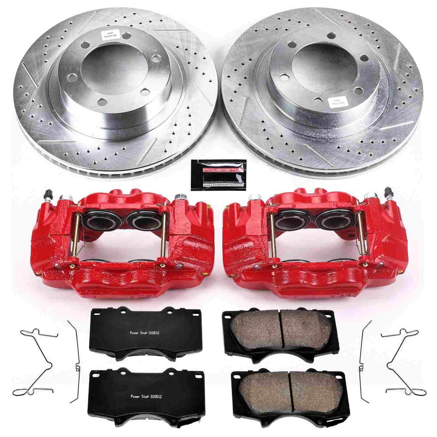PowerStop Power Stop 03-09 Lexus GX470 Z23 Evolution Kit w/ Calipers - Front KC2421