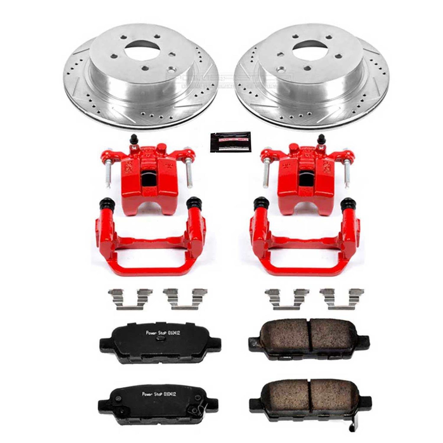 PowerStop Power Stop 03-07 Nissan Murano Z23 Evolution Kit w/ Calipers - Rear KC2427