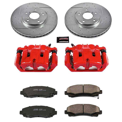 PowerStop Power Stop 06-11 Honda Ridgeline Z23 Evolution Kit w/ Calipers - Front KC2429