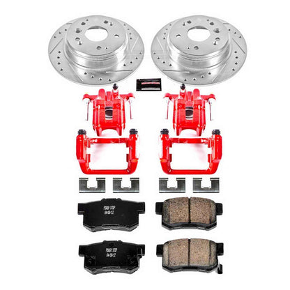 PowerStop Power Stop 04-08 Acura TL Z23 Evolution Kit w/ Calipers - Rear KC2434