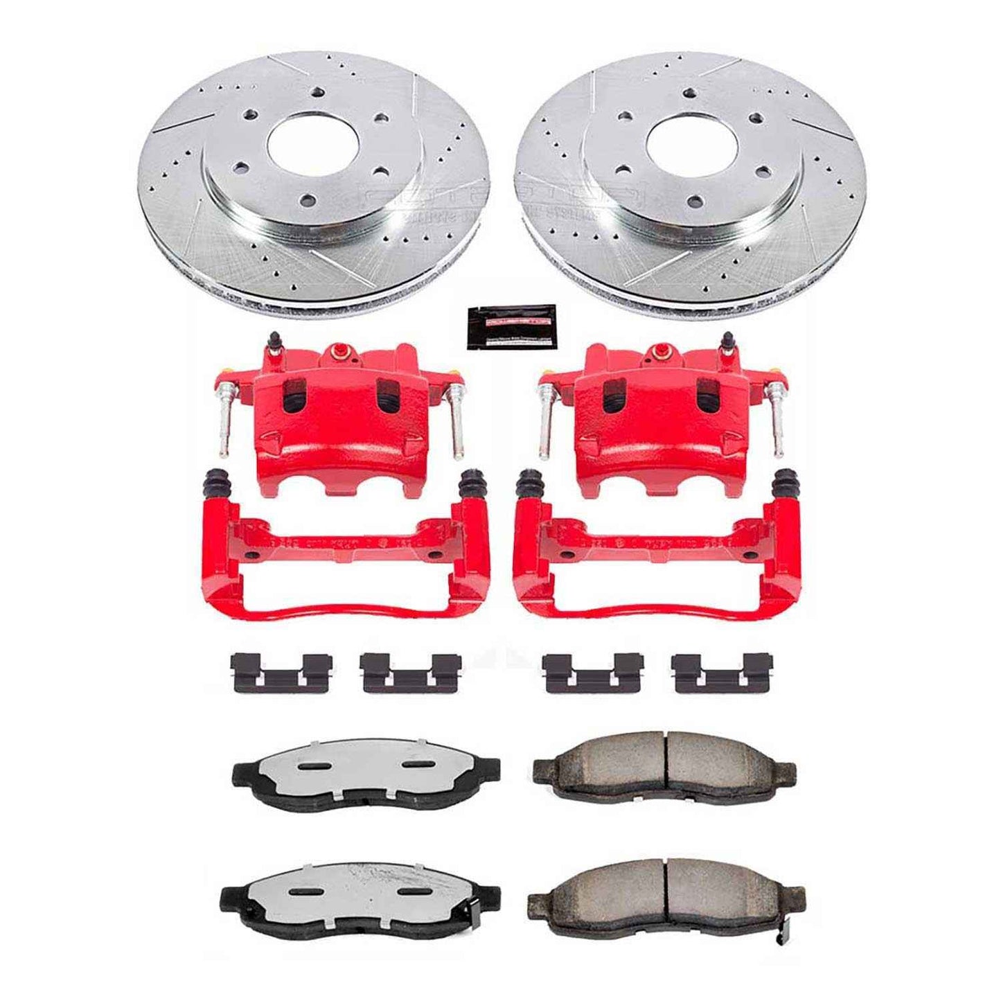 PowerStop Power Stop 2005 Nissan Armada Front Z36 Truck & Tow Brake Kit w/Calipers KC2442-36