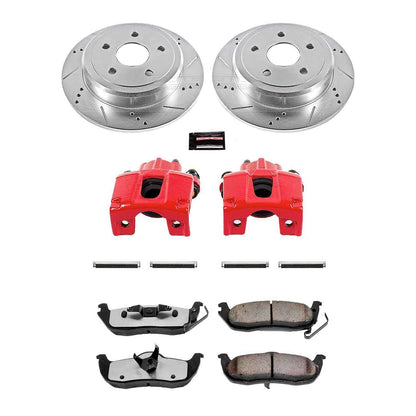 PowerStop Power Stop 04-10 Infiniti QX56 Rear Z36 Truck & Tow Brake Kit w/Calipers KC2445-36