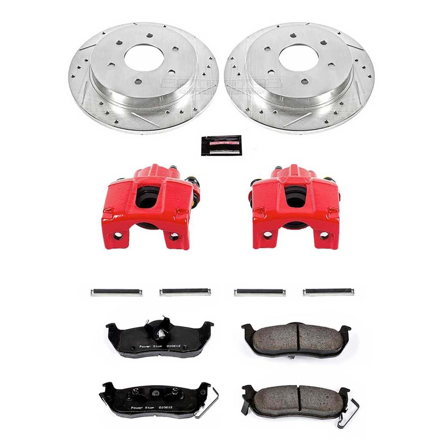 PowerStop Power Stop 04-10 Infiniti QX56 Z23 Evolution Kit w/ Calipers - Rear KC2445
