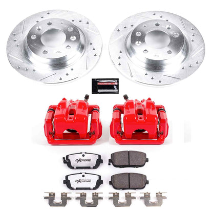 PowerStop Power Stop 06-15 Mazda MX-5 Miata Rear Z26 Street Warrior Brake Kit w/Calipers KC2451-26