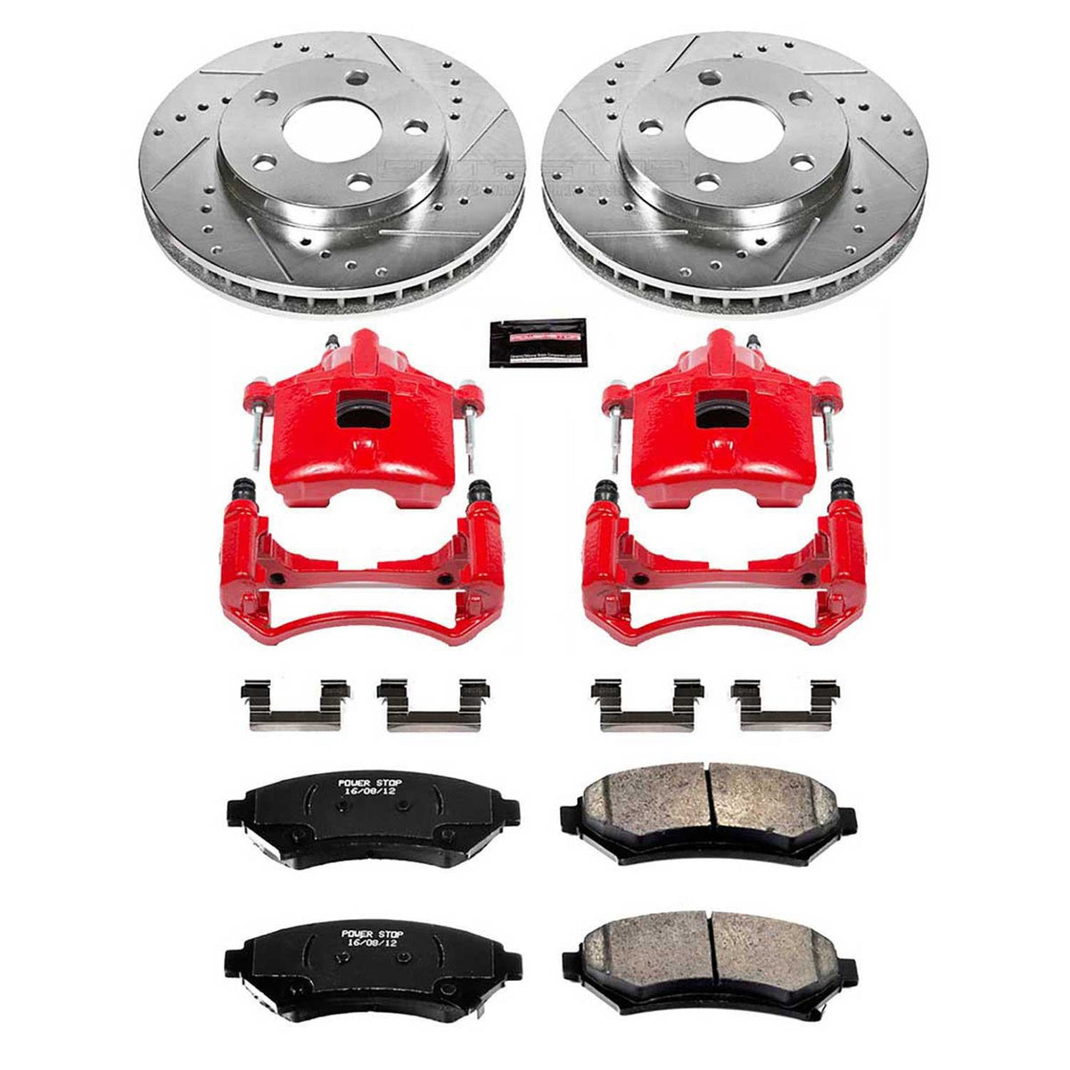 PowerStop Power Stop 97-05 Buick Century Z23 Evolution Kit w/ Calipers - Front KC2553