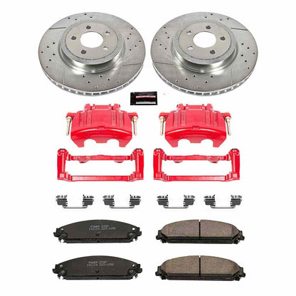 PowerStop Power Stop 05-11 Chrysler 300 Z23 Evolution Kit w/ Calipers - Front KC2560