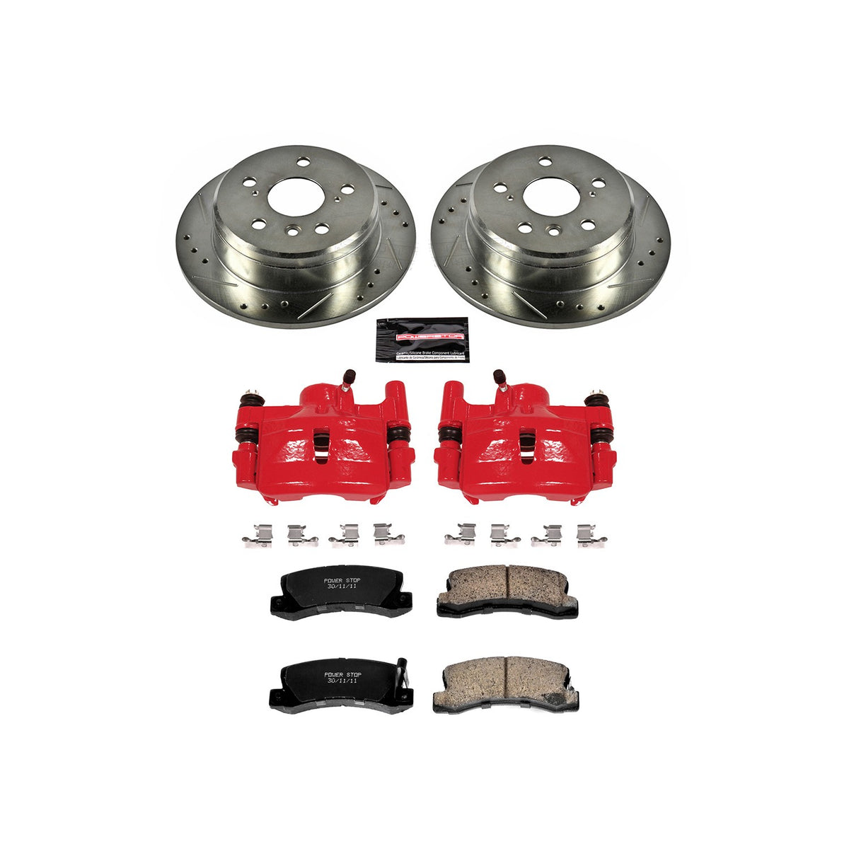 PowerStop Power Stop 97-99 Lexus ES300 Z23 Evolution Kit w/ Calipers - Rear KC2565