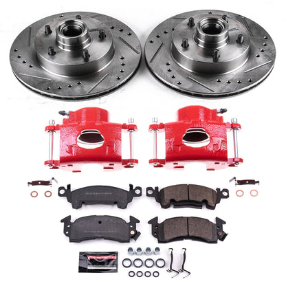 PowerStop Power Stop 1977 Buick Century Z23 Evolution Kit w/ Calipers - Front KC2580A