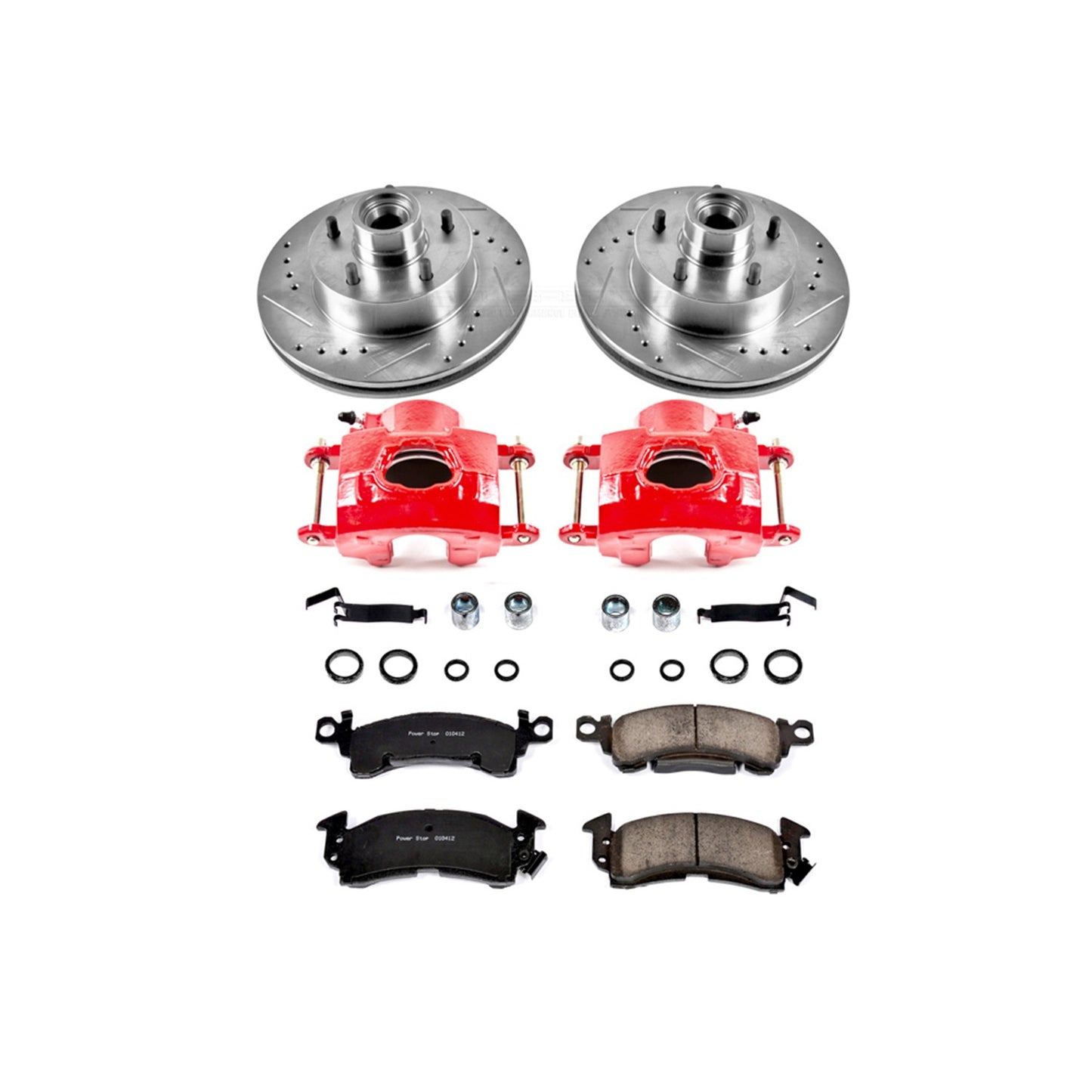 PowerStop Power Stop 77-78 Buick LeSabre Z23 Evolution Kit w/ Calipers - Front KC2580
