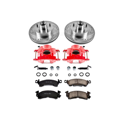 PowerStop Power Stop 77-78 Buick LeSabre Z23 Evolution Kit w/ Calipers - Front KC2580