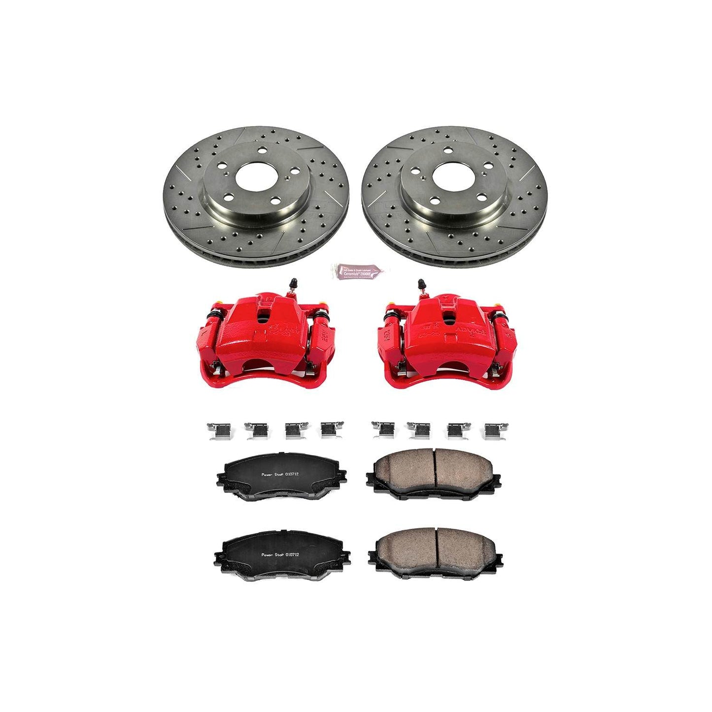 PowerStop Power Stop 06-18 Toyota RAV4 Z23 Evolution Kit w/ Calipers - Front KC258