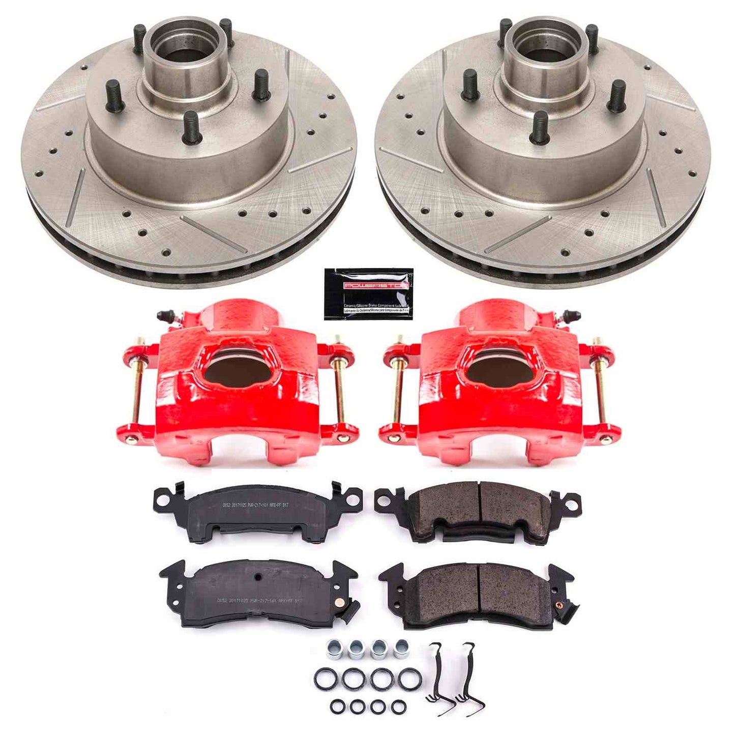 PowerStop Power Stop 79-86 Buick LeSabre Z23 Evolution Kit w/ Calipers - Front KC2908
