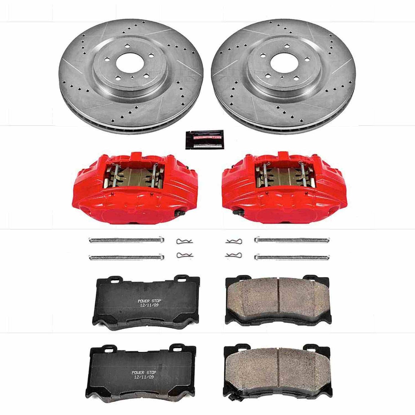 PowerStop Power Stop 09-13 Infiniti FX50 Z23 Evolution Kit w/ Calipers - Front KC2915A