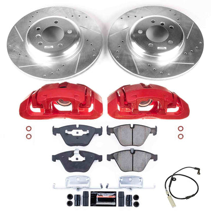 Power Stop 08-10 BMW 535i Front Z23 Evolution Sport Brake Kit w/Calipers KC2918