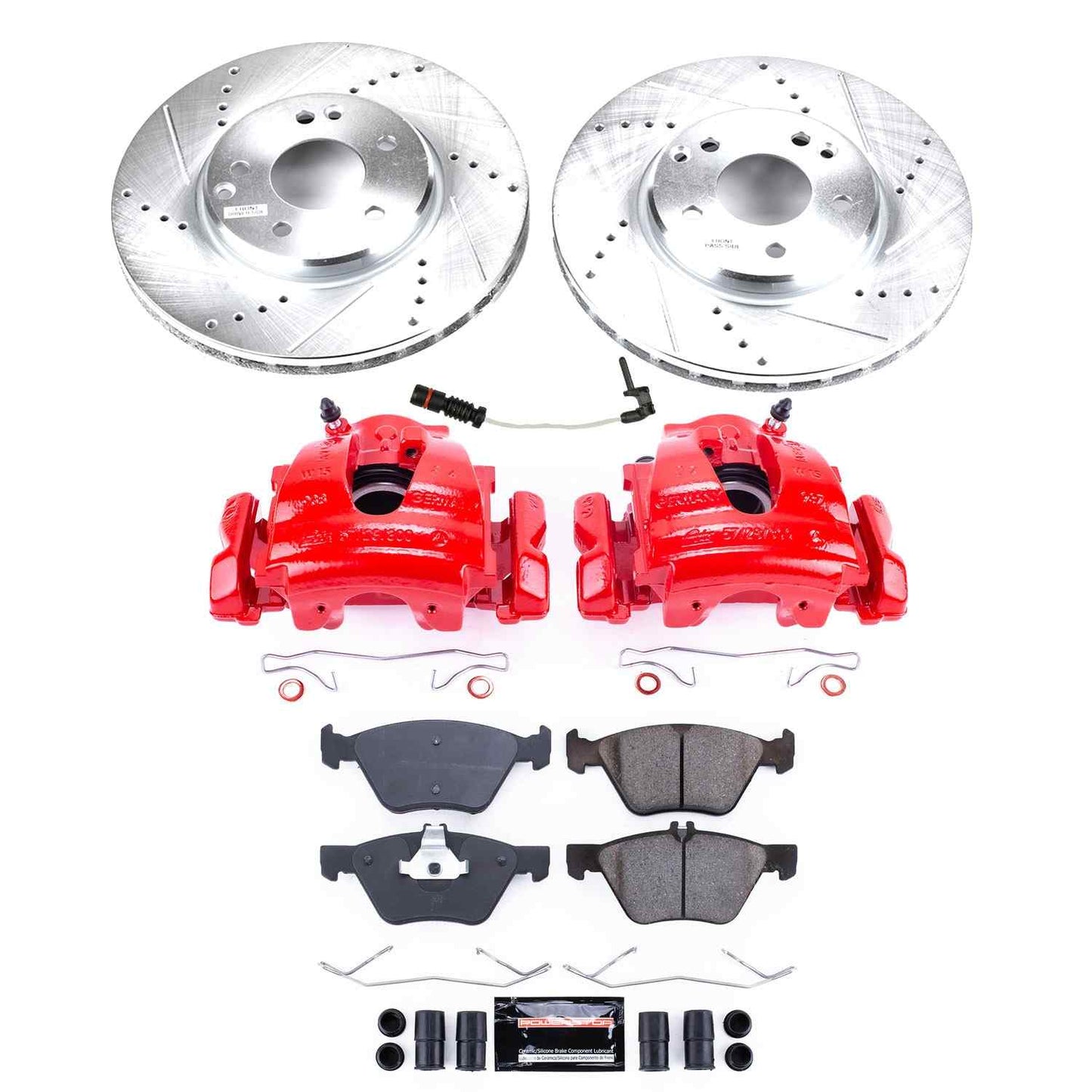 PowerStop Power Stop 98-02 Mercedes-Benz CLK320 Z23 Evolution Kit w/ Calipers - Front KC2926