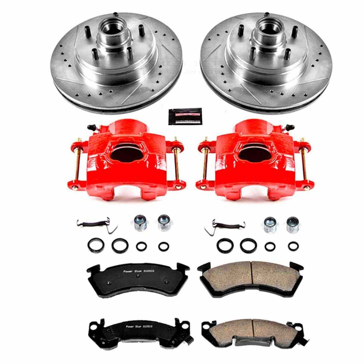 PowerStop Power Stop 94-96 Chevrolet Impala Z23 Evolution Kit w/ Calipers - Front KC2937