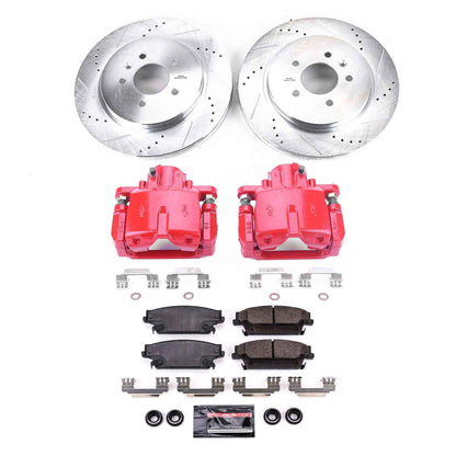 PowerStop Power Stop 06-07 Cadillac CTS Z23 Evolution Kit w/ Calipers - Rear KC2958