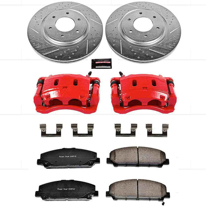 PowerStop Power Stop 08-10 Infiniti QX56 Z23 Evolution Kit w/ Calipers - Front KC2961