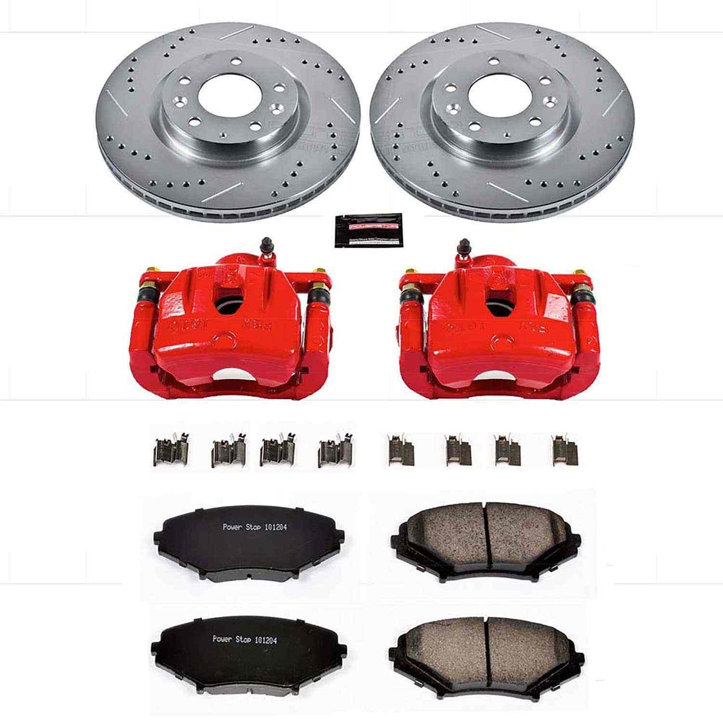 PowerStop Power Stop 04-08 Mazda RX-8 Z23 Evolution Kit w/ Calipers - Front KC2964