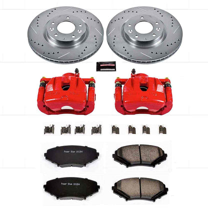 PowerStop Power Stop 04-08 Mazda RX-8 Z23 Evolution Kit w/ Calipers - Front KC2964