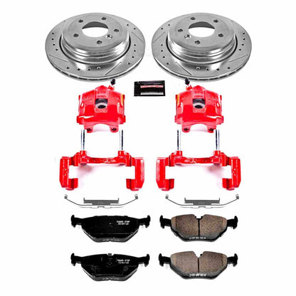 PowerStop Power Stop 01-05 BMW 325xi Z23 Evolution Kit w/ Calipers - Rear KC2970