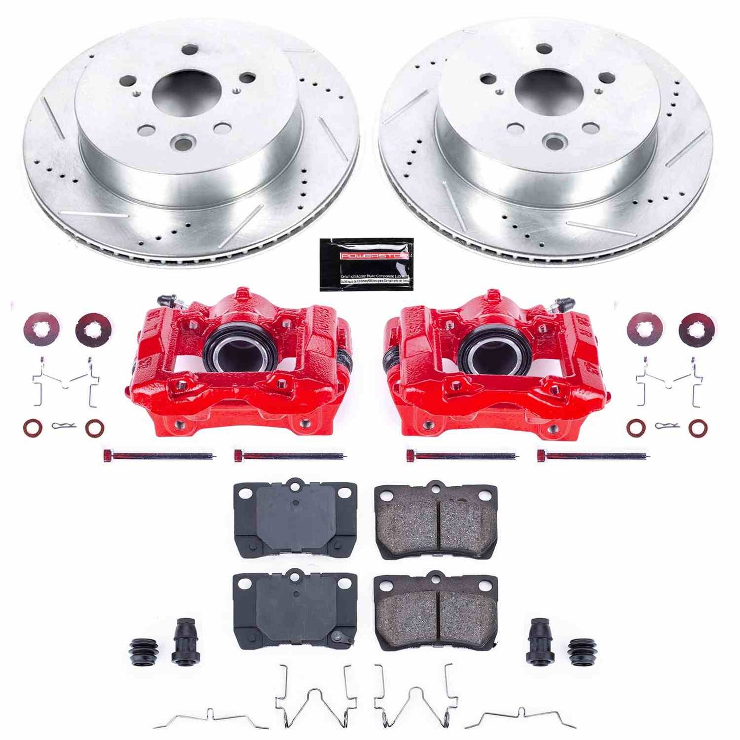 PowerStop Power Stop 2006 Lexus GS300 Z23 Evolution Kit w/ Calipers - Rear KC2977