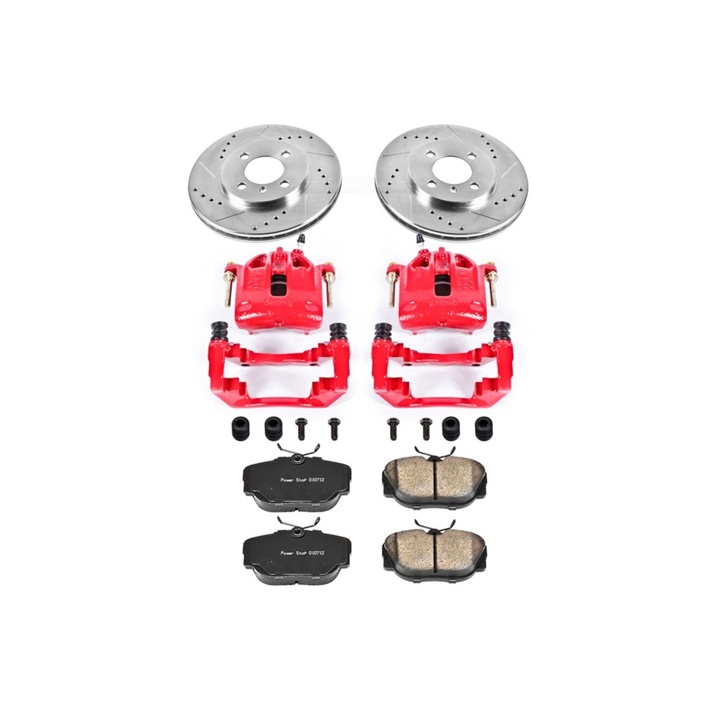 PowerStop Power Stop 91-92 BMW 318i Z23 Evolution Kit w/ Calipers - Front KC3008