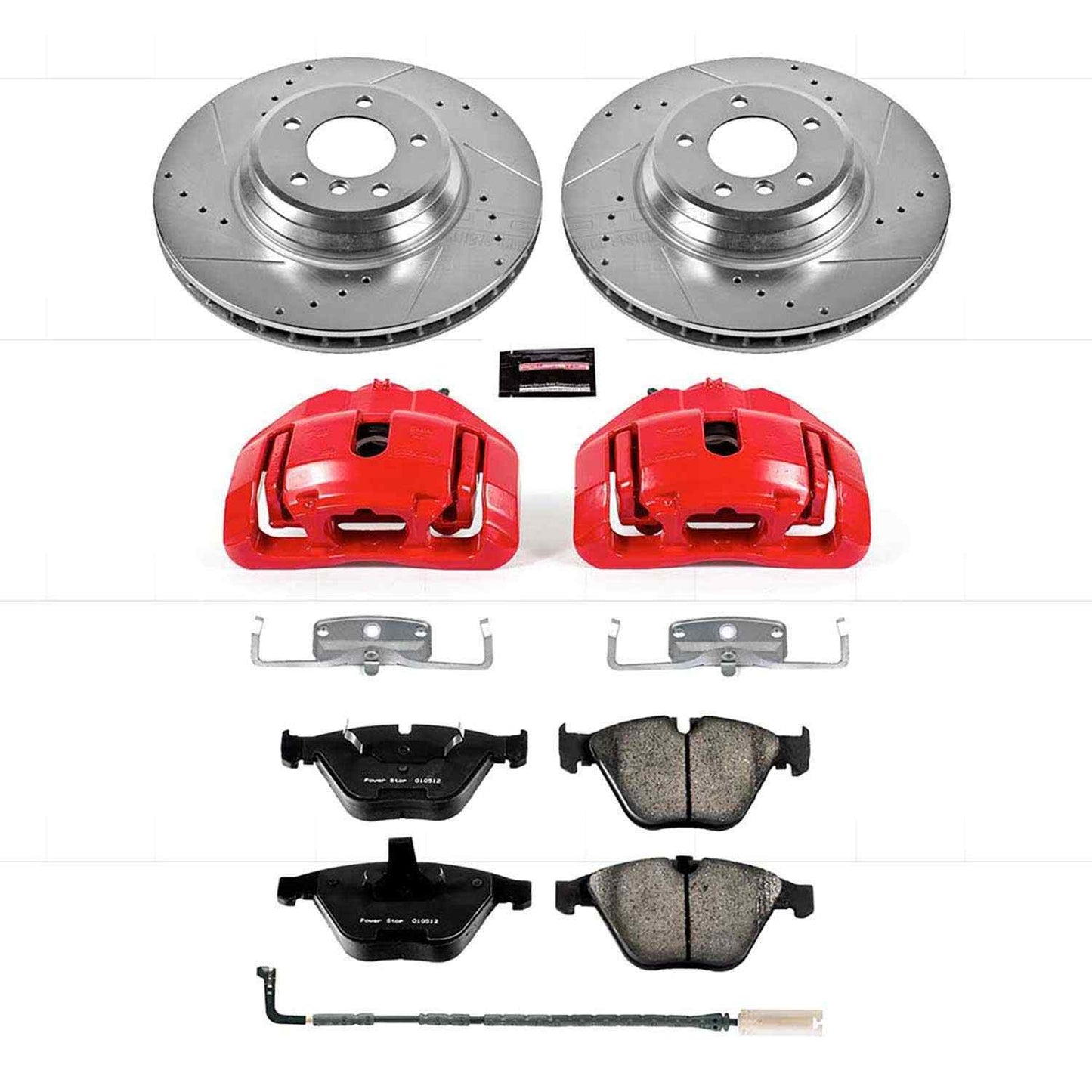 PowerStop Power Stop 2009 BMW 335i xDrive Z23 Evolution Kit w/ Calipers - Front KC3015