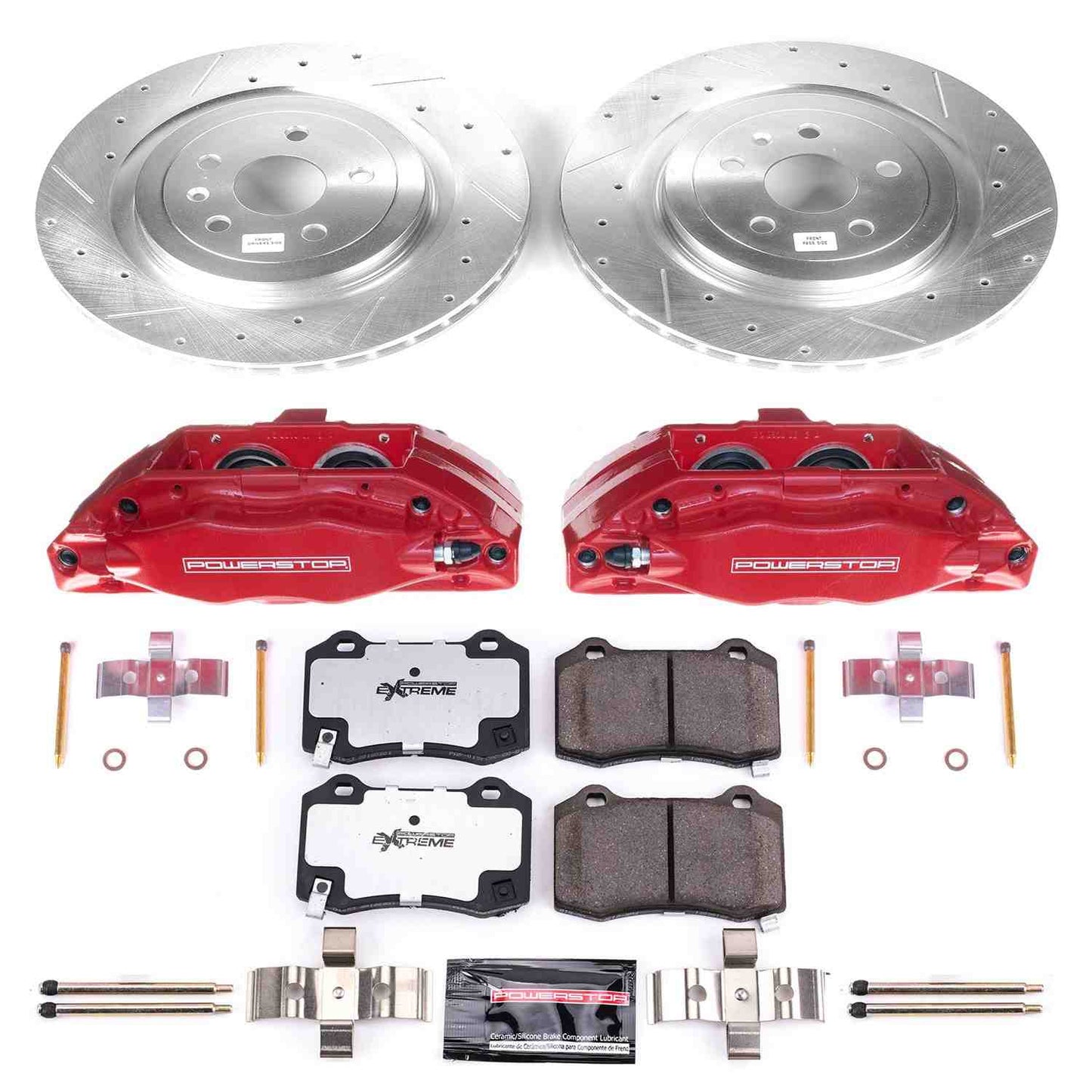 PowerStop Power Stop 10-15 Chevrolet Camaro Rear Z26 Street Warrior Brake Kit w/Calipers KC3019-26