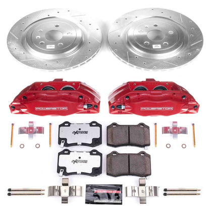 PowerStop Power Stop 10-15 Chevrolet Camaro Rear Z26 Street Warrior Brake Kit w/Calipers KC3019-26