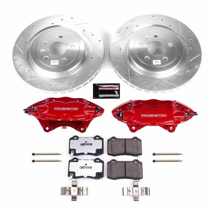 PowerStop Power Stop 09-15 Cadillac CTS Rear Z26 Street Kit w/Calipers KC3019A-26