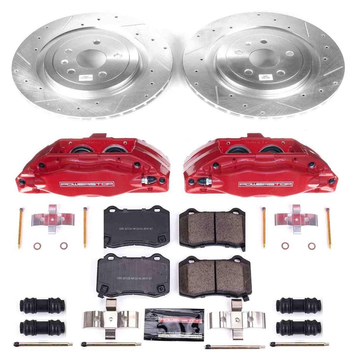 PowerStop Power Stop 10-15 Chevrolet Camaro Z23 Evolution Kit w/ Calipers - Rear KC3019