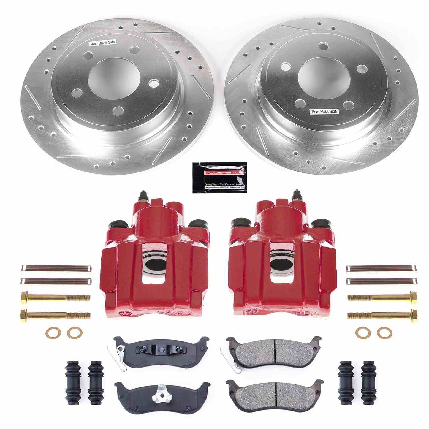 PowerStop Power Stop 04-08 Chrysler Pacifica Z23 Evolution Kit w/ Calipers - Rear KC3020