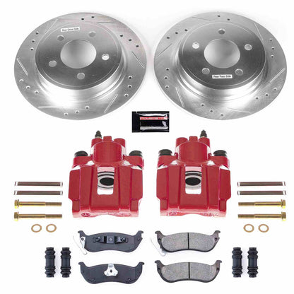 PowerStop Power Stop 04-08 Chrysler Pacifica Z23 Evolution Kit w/ Calipers - Rear KC3020