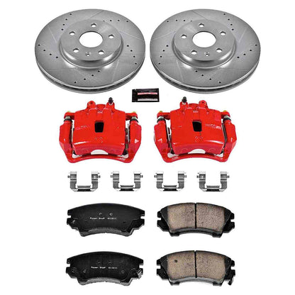 PowerStop Power Stop 10-15 Chevrolet Camaro Z23 Evolution Kit w/ Calipers - Front KC3031