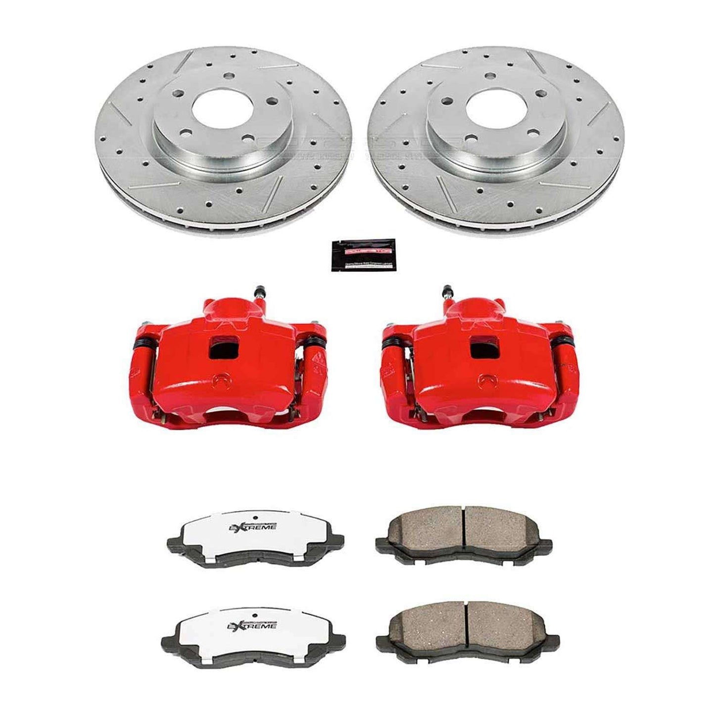 PowerStop Power Stop 11-14 Chrysler 200 Front Z26 Street Warrior Brake Kit w/Calipers KC3032-26