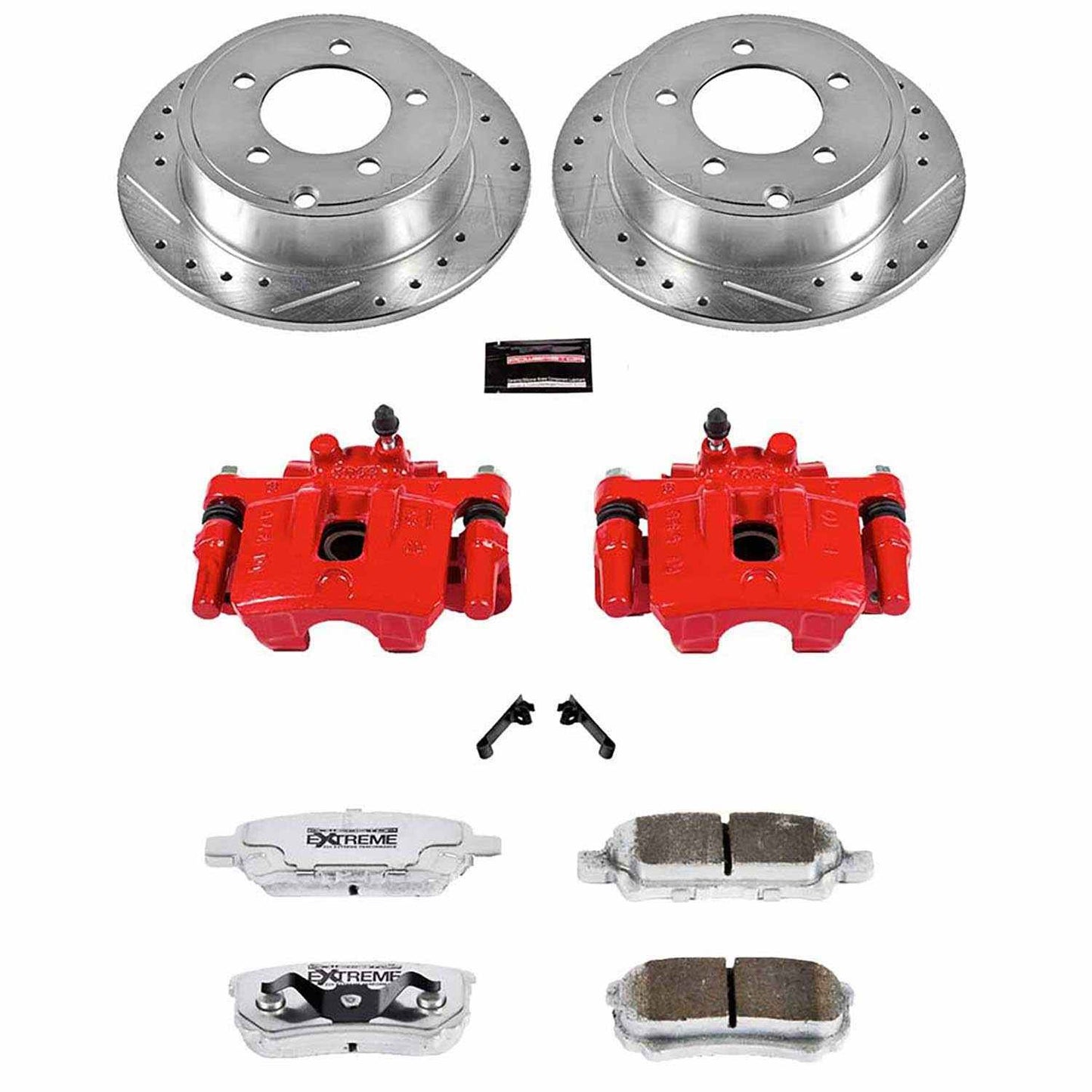PowerStop Power Stop 11-14 Chrysler 200 Rear Z26 Street Warrior Brake Kit w/Calipers KC3033-26