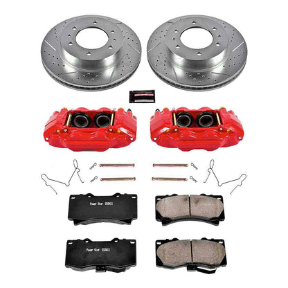 PowerStop Power Stop 06-10 Hummer H3 Z23 Evolution Kit w/ Calipers - Front KC3035