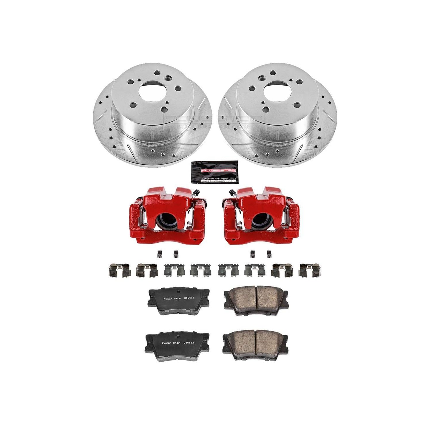 PowerStop Power Stop 07-12 Lexus ES350 Z23 Evolution Kit w/ Calipers - Rear KC3068