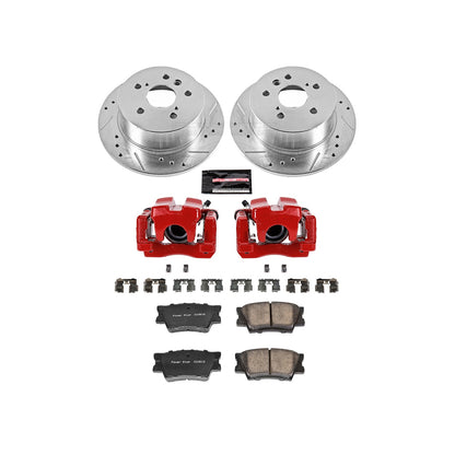 PowerStop Power Stop 07-12 Lexus ES350 Z23 Evolution Kit w/ Calipers - Rear KC3068