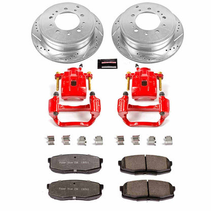 PowerStop Power Stop 08-19 Toyota Sequoia Rear Z36 Truck & Tow Brake Kit w/Calipers KC3073-36