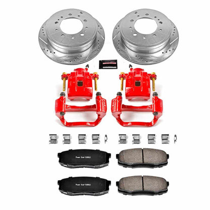 PowerStop Power Stop 08-19 Toyota Sequoia Z23 Evolution Kit w/ Calipers - Rear KC3073