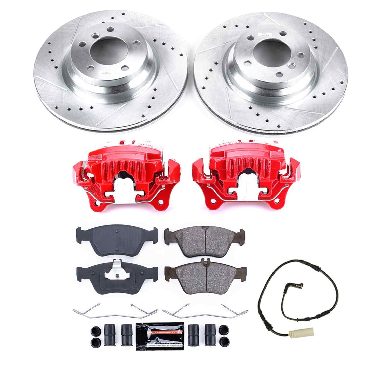 PowerStop Power Stop 2006 BMW 330i Z23 Evolution Kit w/ Calipers - Front KC3077