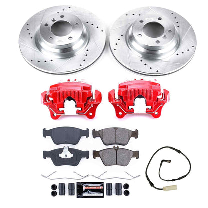 PowerStop Power Stop 2006 BMW 330i Z23 Evolution Kit w/ Calipers - Front KC3077