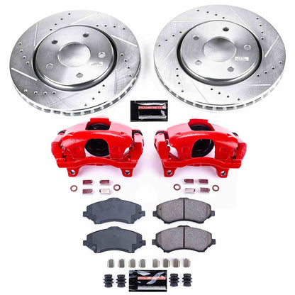 PowerStop Power Stop 09-13 Dodge Journey Z23 Evolution Kit w/ Calipers - Front KC3118A