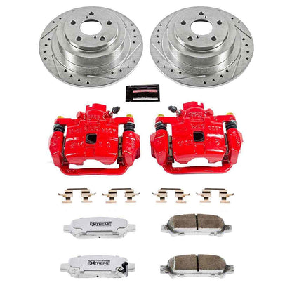 PowerStop Power Stop 03-06 Subaru Baja Rear Z26 Street Warrior Brake Kit w/Calipers KC3124-26