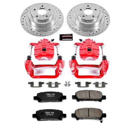 PowerStop Power Stop 03-06 Subaru Baja Z23 Evolution Kit w/ Calipers - Rear KC3124