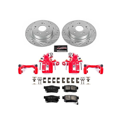 PowerStop Power Stop 16-18 Acura ILX Z23 Evolution Kit w/ Calipers - Rear KC3128A