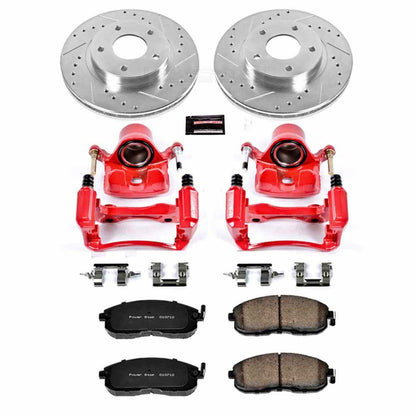 PowerStop Power Stop 00-01 Nissan Maxima Z23 Evolution Kit w/ Calipers - Front KC3137